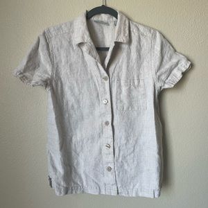 Valerie Stevens linen button up